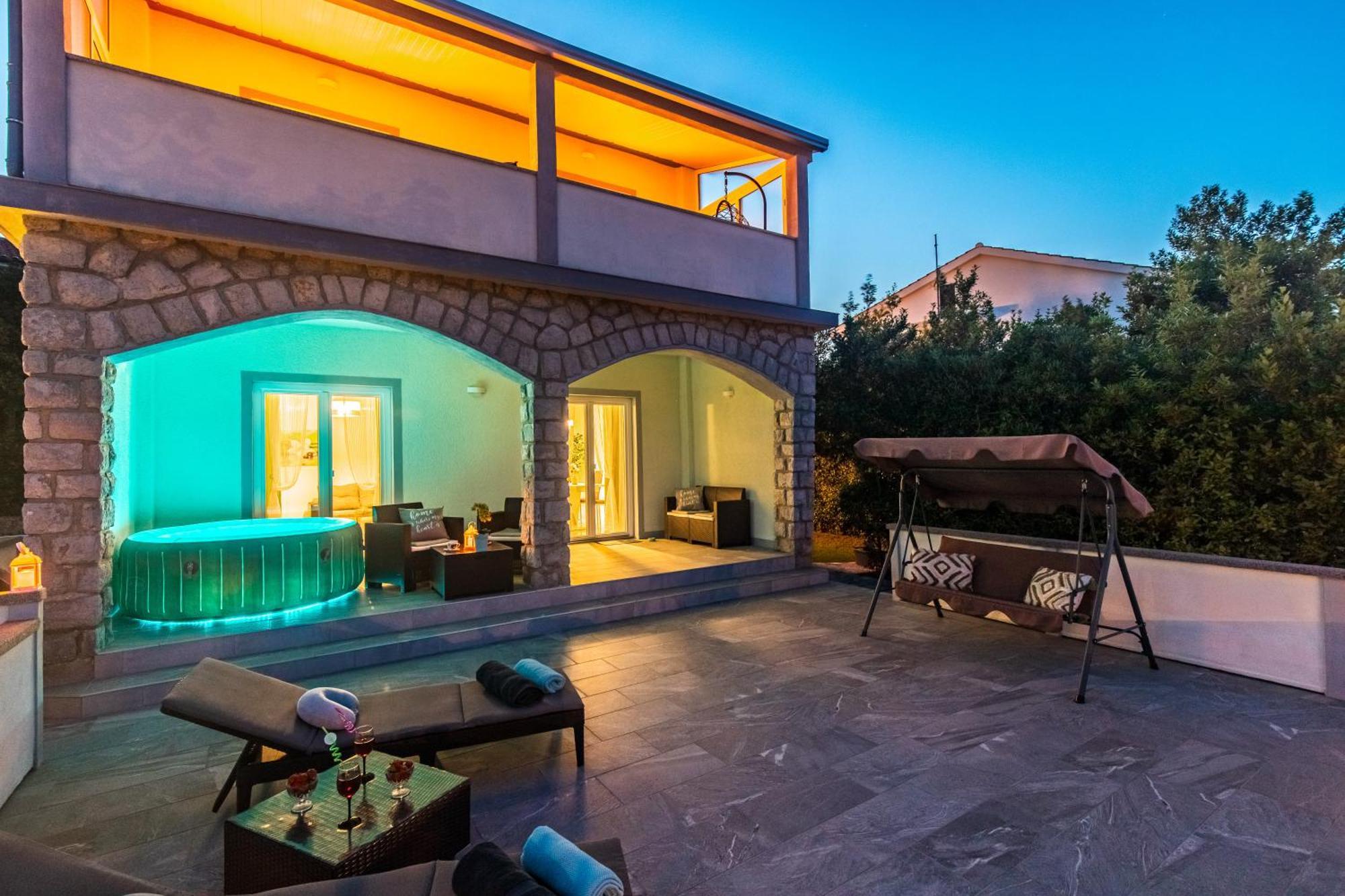 Apartment Tara With Seaview Krk Town Dış mekan fotoğraf